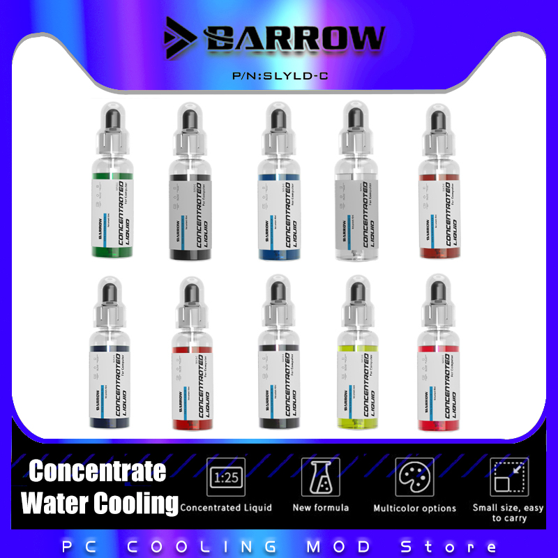 Pc Water Cooling - 배로우 냉각수 다채로운 액체 탈이온 열