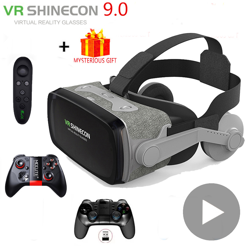 Vr Headset Pc - VR Shinecon Casque Viar 3D 안경
