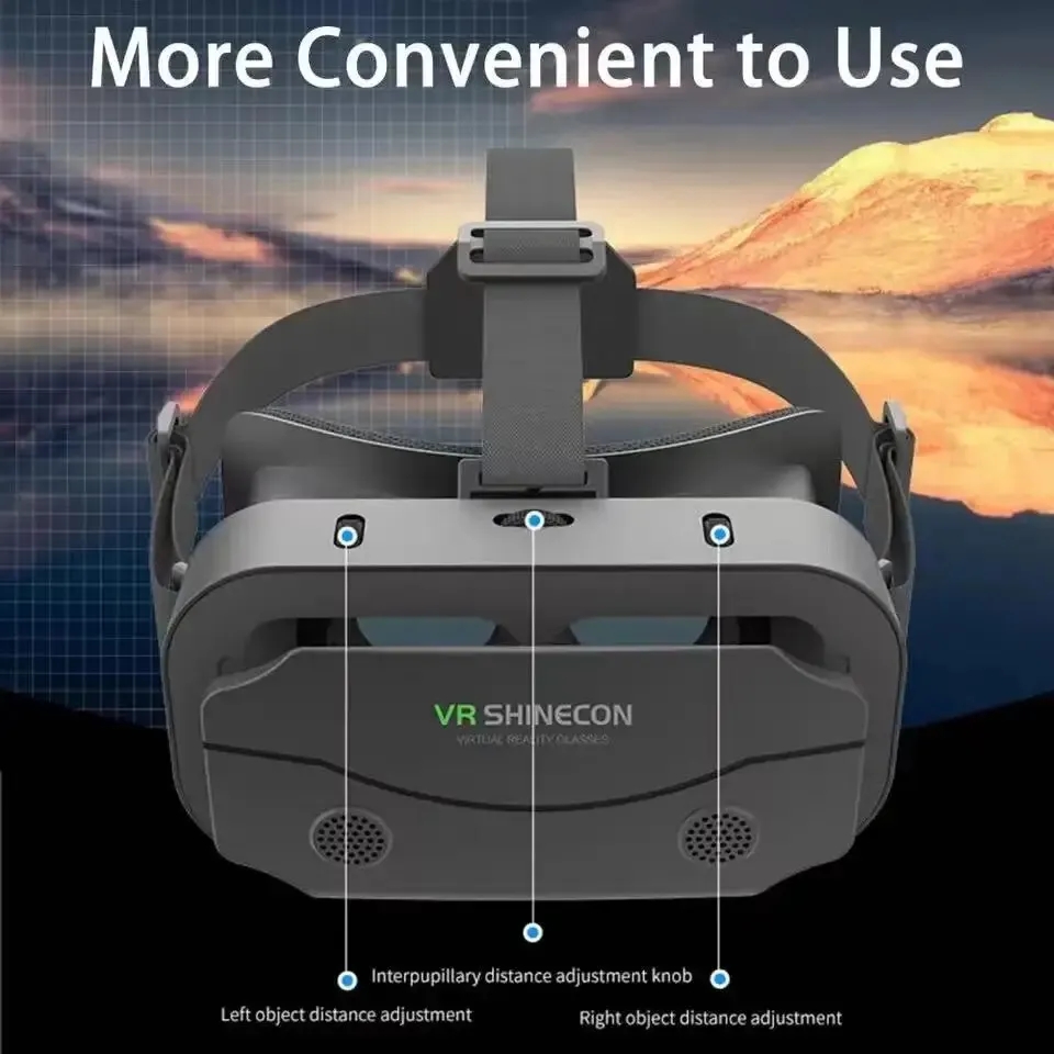 VR 안경 3D 가상 현실 헤드셋 헬멧 렌즈 고글 스마 - Vr Headset Pc 리뷰 및 가격