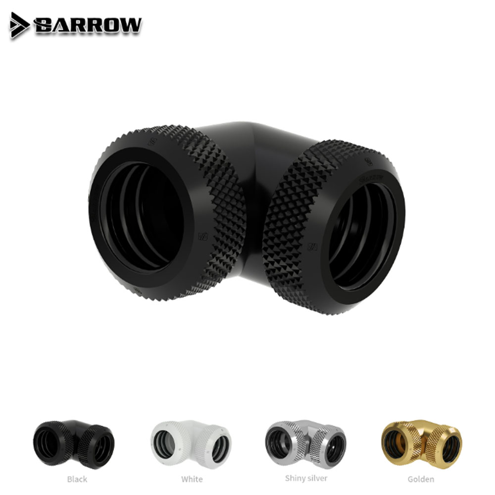 물 냉각 피팅 Barrow 90도 곡선 황동 튜브 연결 - Pc Water Cooling 리뷰 및 가격