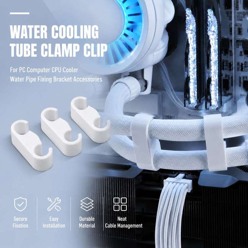 컴퓨터 CPU 쿨러용 PC 수냉 튜브 클램프 클립, 워 - Pc Water Cooling 리뷰 및 가격